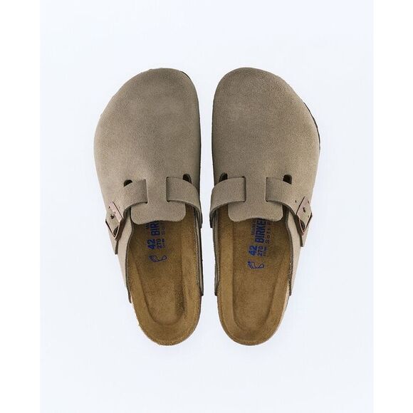 Birkenstock Boston Suede Clogs Size 41 - Picture 1 of 11